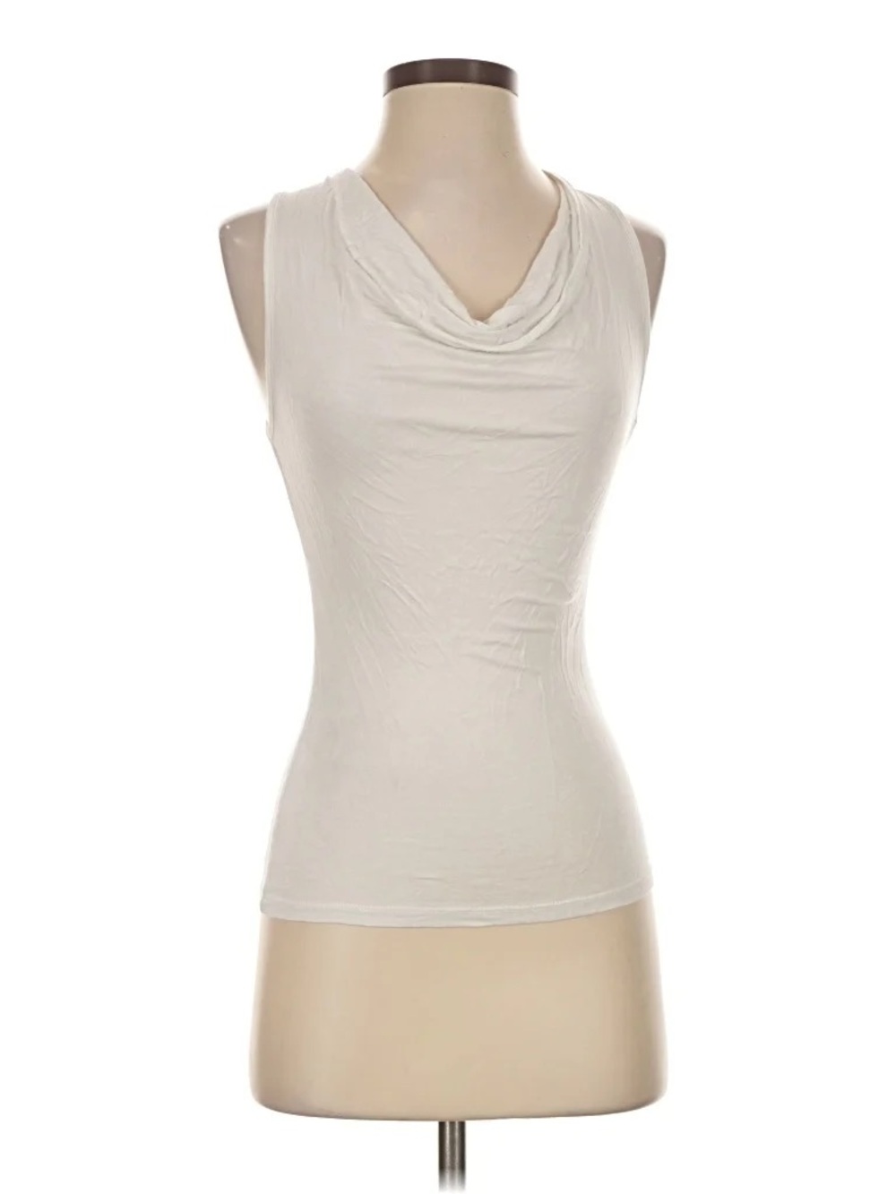 Cotton On White Cowl Neck Tie-Back Tank